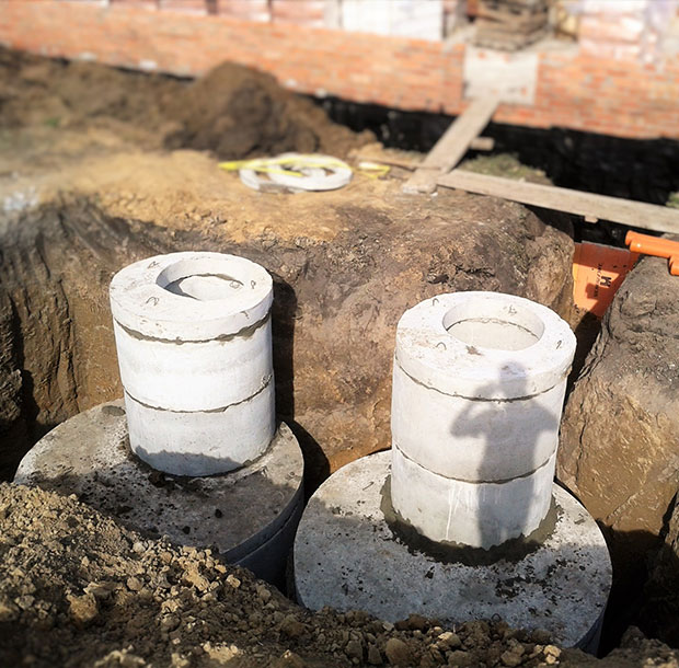 Септики из бетонных колец в Пушкинском районе
